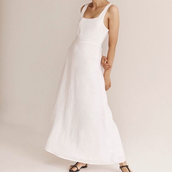 Dissh Shannon Linen Midi Dress. - Picture 5 of 6